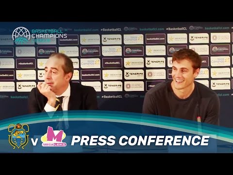 Iberostar Tenerife v Mega Leks - Press Conference - Basketball Champions League