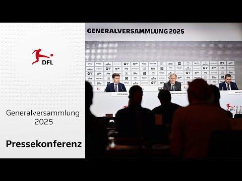DFL-Generalversammlung 2025: Pressekonferenz
