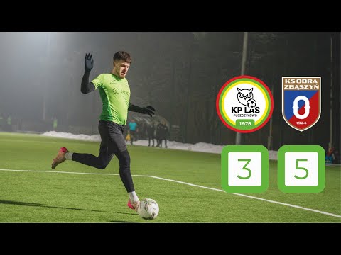Skrót meczu KP Las Puszczykowo - KS Rybicki Obra Zbąszyń || SPARING #1