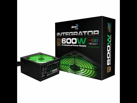 Live unboxing PC components Aerocool Power supply