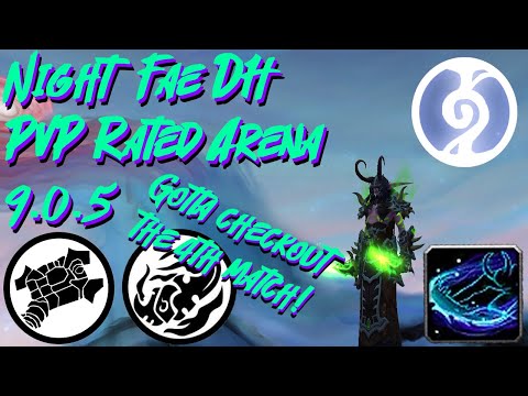 Demon Hunter PvP | Rated 2v2 Arena | Night Fae DH PvP | WoW Shadowlands 9.0.5