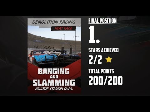 WRECKFEST Walkthrough Gameplay Part 53 - BANGING AND SLAMMING