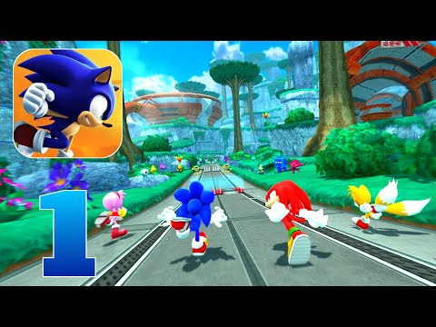 Sonic Forces - Running Battle - Gameplay Walkthrough | Part 1 (Android, iOS)