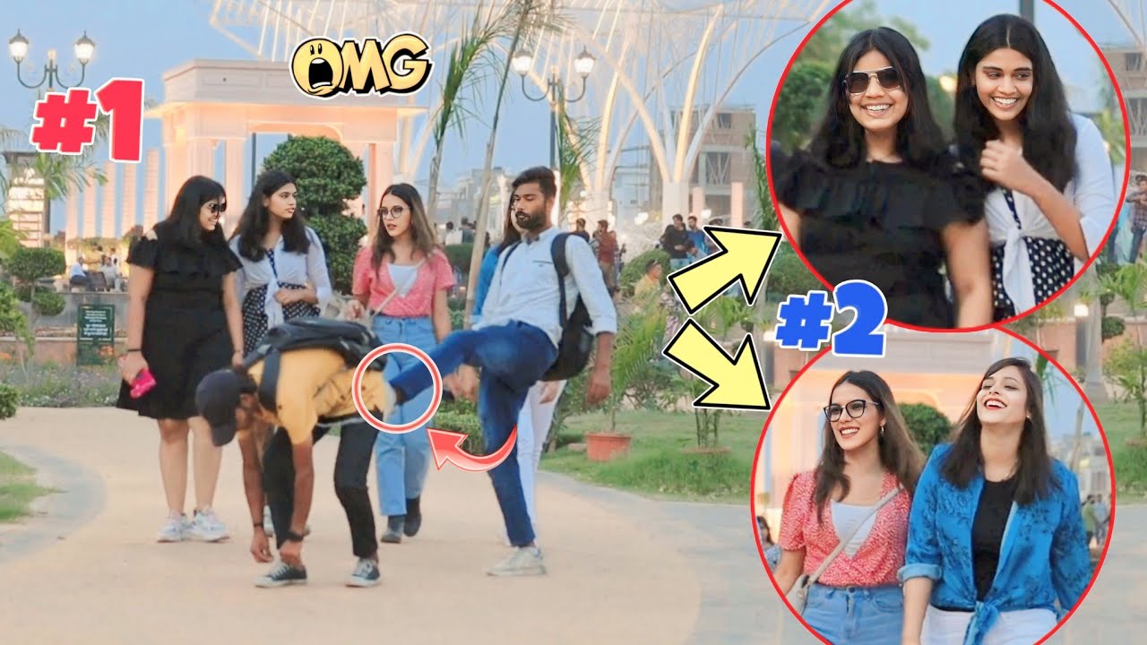 Hitting on bumb | Part 4 | Funny Prank | Just Fun |