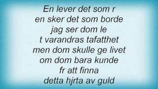 Eva Dahlgren - HjГѓВ¤rtats ГѓВ¶dsliga Slag Lyrics
