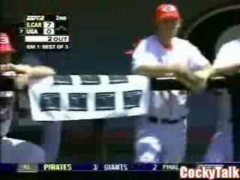 5 Home Runs in a row: South Carolina vs. Georgia