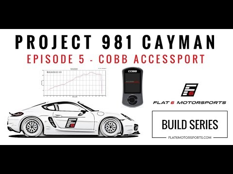 Project 981 Cayman - Cobb Accessport (Install, How-To, Dyno & Acceleration Numbers!)