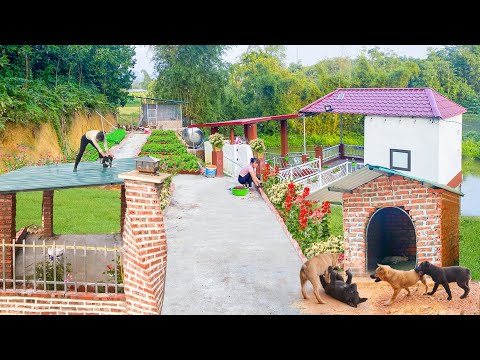 Full Video _120 Days Journey to Building House, Green Farm with Everything / from Start to Finish