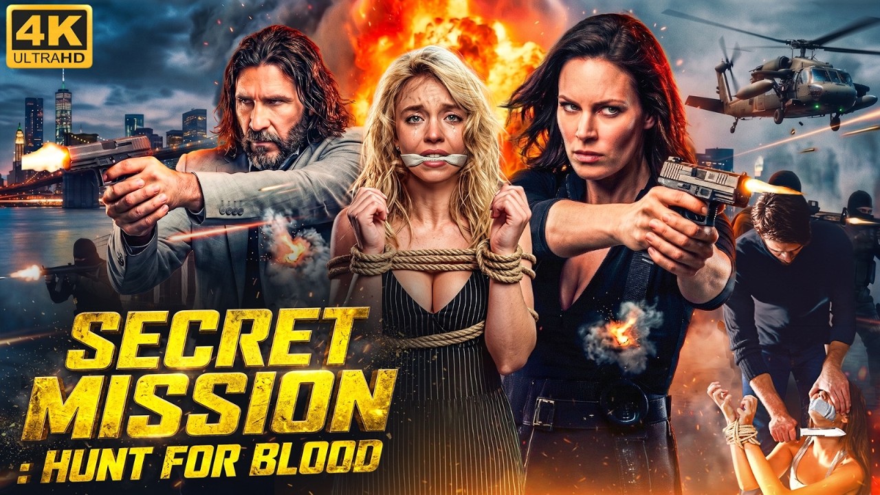 SECRET MISSION: HUNT FOR BLOOD - Hollywood Movie Hindi Dubbed | Sydney Sweeney | Hindi Action Movie