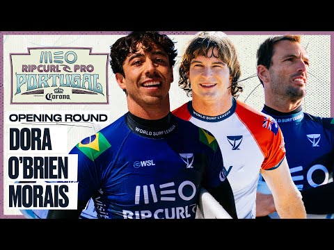Yago Dora, Liam O'Brien, Frederico Morais | MEO Rip Curl Pro Portugal 2024 - Opening Round