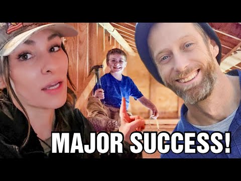 Today Was a BIG WIN | Electrical Progress on Our Cabin Homestead