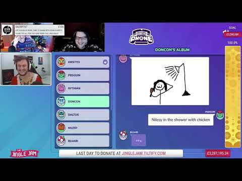 Nilesy In The Shower With Chicken (JingleJam 2021 CutShort)