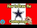 How to Draw the Dallas Cowboys Logo