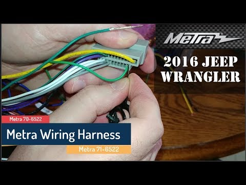Removing wires from a Metra harness