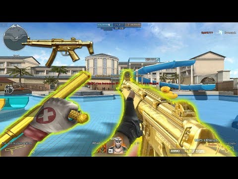 Crossfire NA 2.0 : MP5 Ultimate  Gold Smith - Hero Mode X - Zombie V4