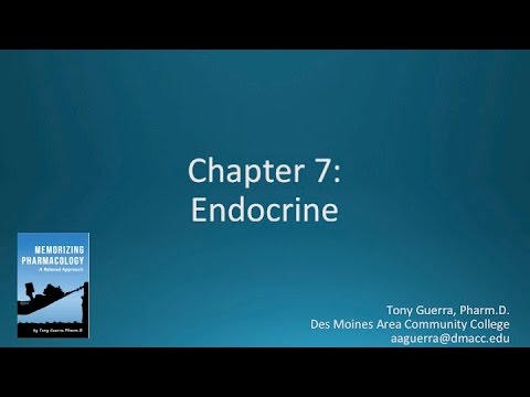 (CC)トップ200薬 第7章 サフィックス別内分泌看護薬理学(暗記薬理学) ((CC) Top 200 Drugs Chapter 7 Endocrine Nursing Pharmacology by Suffix (Memorizing Pharmacology))