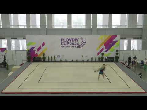 15th PLOVDIV CUP AEROBICS OPEN 2024  | IVANOVA, MANOLOV (BUL)  Mixed Pair