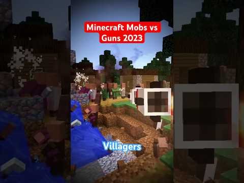 Minecraft Mobs Get Wrecked by Insane Guns!