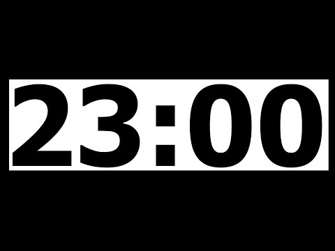 YouTube video about: What time is 23 minutes to 4?