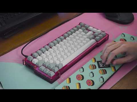 75% custom with linear space invaders