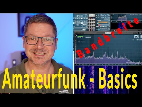 Amateurfunk Basics - Bandbreite wichtig auch für QRP