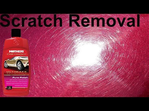 Car Paint Restoration Step #1 Mothers Pure Polish