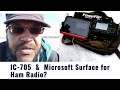 Icom IC-705 | Microsoft Surface for Ham Radio