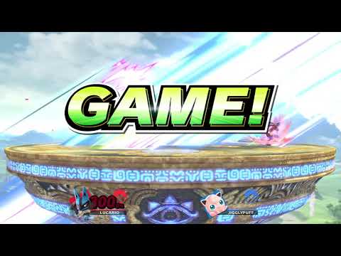 SSBU Online Match: Sudden death Lucario vs. Jigglypuff