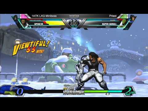 UMvC3 1ATK LXG Miniboss vs Priest - The RunBack 1.11