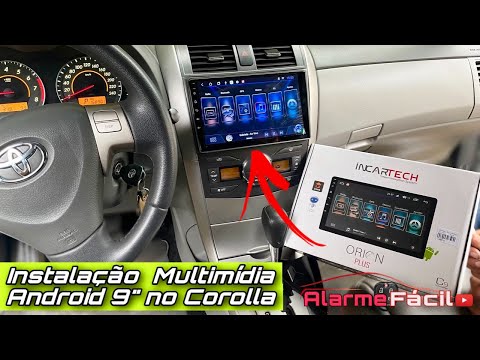 ☑️ 9” Android Multimedia Installation in Corolla