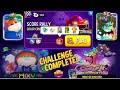 Play 2 Booster, Solo Challenge Score Rally Color Crush 1,625 points Match Masters Complete