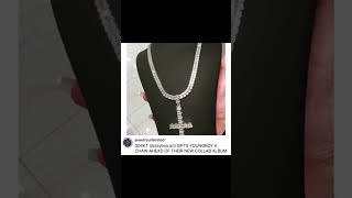Playboi carti gifts NBA YOUNGBOY a new chain ❄️🔥#fyp #jewelry #playboicarti #nbayoungboy #chain