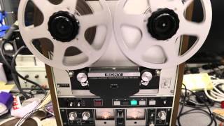 Video thumbnail for So called working Sony TC-850 reel to reel tape recorder Part 2/2 by Seblington
