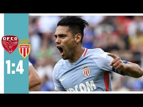 FC Dijon - AS Monaco 1:4 / 3 Tore - Falcao in Bestform