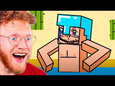 Can You Stay Serious? Minecart Animation Fun!