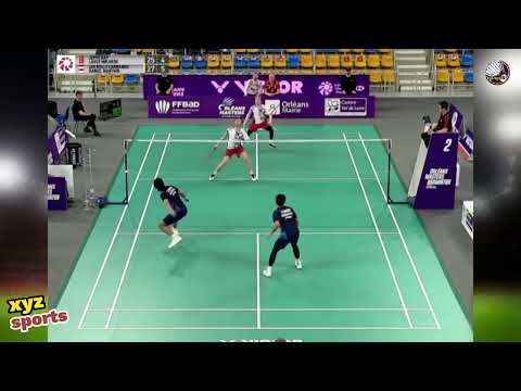 Amazing Match Leo  C/Daniel M vs Jeppe Bay/Mølhede Badminton Orleans Masters 2023 | Round of 16