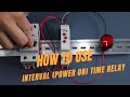 02 How To Use Interval Power On Time Relay GRT8 M1 B Mode Geya Electric