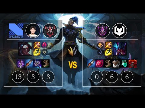 DRX Pyosik Kayn vs Nyx Rek'Sai Jungle - KR GrandMaster Patch 10.11