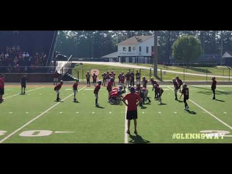 7th Grade Paulding County Patriots Team Highlights and Hits Preseason Scrimmages 2019 Jayden Trawick