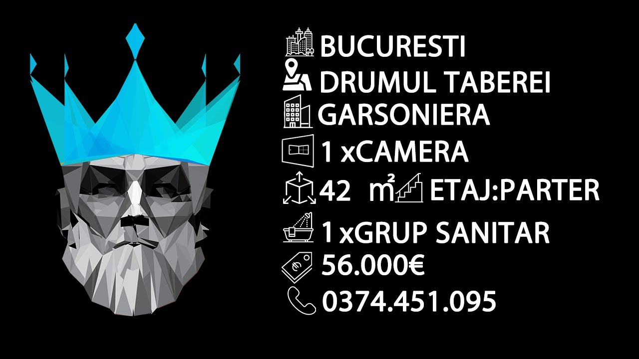 Tur video Drumul Taberei | Garsoniera | Parter | Balcon | Nemobilata 