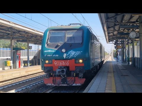 TRENI AD ALTA VELOCITÀ E NON IN TRANSITO ALLA STAZIONE DI ANZOLA EMILIA!