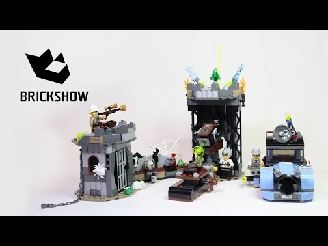 Vidéo LEGO Monster Fighters 9466 : Le professeur fou et sa créature monstrueuse