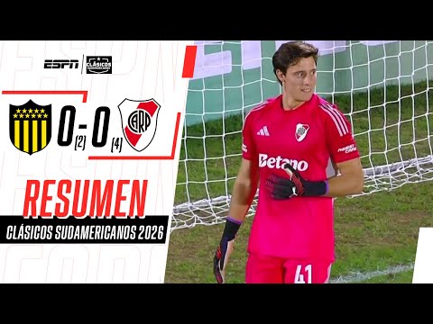 BELTRÁN FIGURA EN LOS PENALES, DEBUTÓ MORENO Y TRIUNFO DE RIVER | Peñarol 0-0 River | RESUMEN