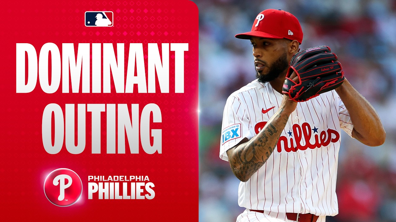 Cristopher Sánchez was LIGHTS OUT on Opening Day! ⚡️ (10 strikeouts over 6 scoreless innings! 😤)