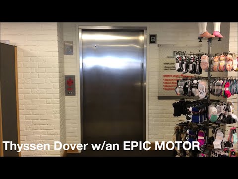 (EPIC MOTOR) Thyssen Dover Hydraulic Elevator @ former DSW in Greendale, WI