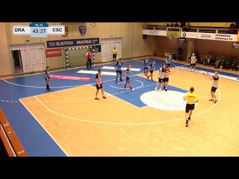 LRF TAURĖS 1/4 FINALO RUNGTYNĖS. ,,Klaipėdos Dragūnas,, -  ,,CSC Telecom -  Mėmelis,,