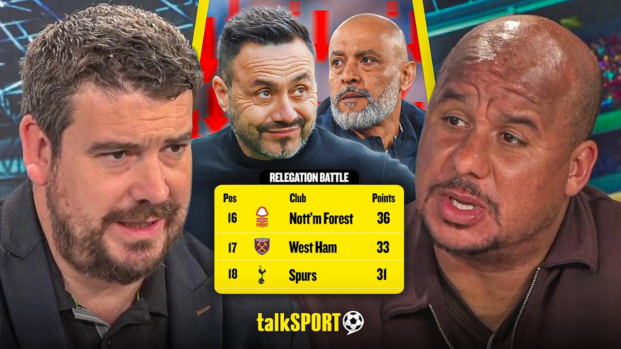 "SHOOT OUT!" Alex Crook & Gabby Agbonlahor DISAGREE on Spurs' Survival Hopes amid HUGE PRESSURE!