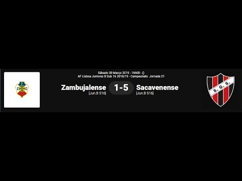 Zambujalense - SG Sacavenense 2018/2019