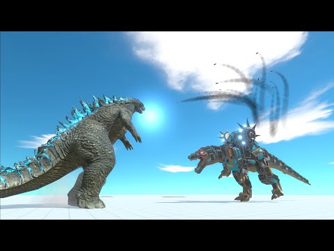 Godzilla vs workshop unit Animal Revolt Battle Simulator