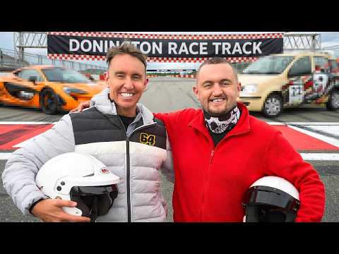 Racing My Fiat Panda Around A Racetrack! (Ft. Mark McCann!)